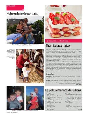 Tiramisu aux fraises Tiramisu aux fraises