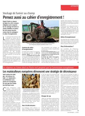 Les maïsiculteurs européens dénoncent une stratégie de décroissance Les maïsiculteurs européens dénoncent une stratégie de décroissance