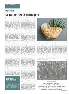 Le panier de la ménagère Le panier de la ménagère