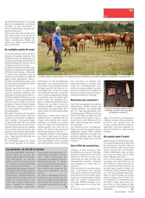 «Je ne regrette pas d’avoiropté pour les circuits courts vu l’état de la filière bovine» «Je ne regrette pas d’avoiropté pour les circuits courts vu l’état de la filière bovine»