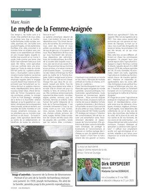 Le mythe de la Femme-Araignée Le mythe de la Femme-Araignée