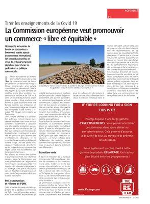 La Commission européenne veut promouvoirun commerce «libre et équitable» La Commission européenne veut promouvoirun commerce «libre et équitable»