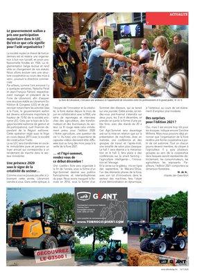 Des rendez-vous ponctuelset un «Agri Sommet»,les 3 et 4 décembre!