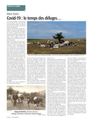 Covid-19: le temps des déluges… Covid-19: le temps des déluges…