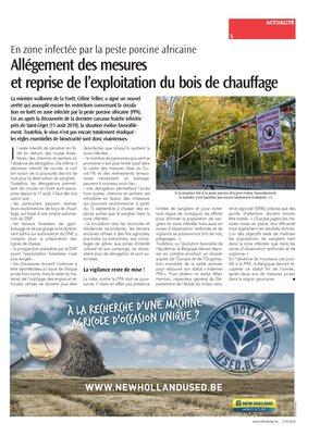 Allégement des mesures et reprise de l’exploitation du bois de chauffage Allégement des mesures et reprise de l’exploitation du bois de chauffage