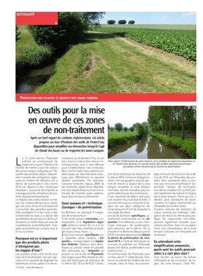 Des outils pour la miseen œuvre de ces zonesde non-traitement Des outils pour la miseen œuvre de ces zonesde non-traitement