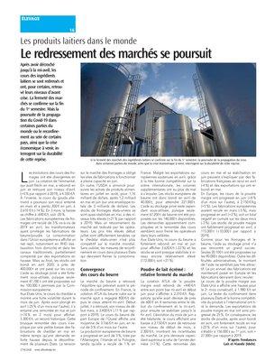 Le redressement des marchés se poursuit Le redressement des marchés se poursuit