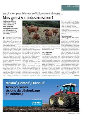 Mais gare à son industrialisation! Mais gare à son industrialisation!