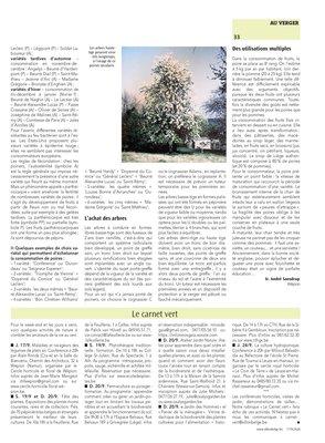 Des poiriers pour tous les goûts et tous les jardins, de début août à fin janvier Des poiriers pour tous les goûts et tous les jardins, de début août à fin janvier