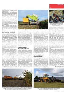 Pour simplifier la récolte, Marc a construit sa propreensileuse à trémie d’attente Pour simplifier la récolte, Marc a construit sa propreensileuse à trémie d’attente