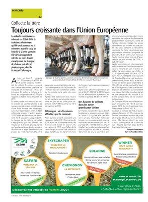 Toujours croissante dans l’Union Européenne Toujours croissante dans l’Union Européenne