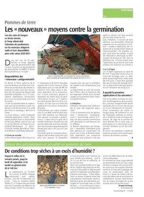 Les «nouveaux» moyens contre la germination Les «nouveaux» moyens contre la germination