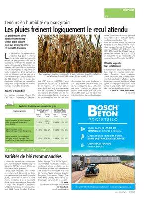Variétés de blé recommandées Variétés de blé recommandées
