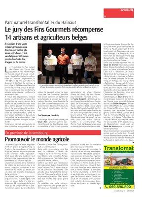 Le jury des Fins Gourmets récompense14 artisans et agriculteurs belges Le jury des Fins Gourmets récompense14 artisans et agriculteurs belges