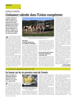 Croissance ralentie dans l’Union européenne Croissance ralentie dans l’Union européenne
