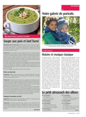 Le petit almanach des sillons Le petit almanach des sillons