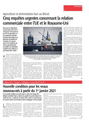 Cinq requêtes urgentes concernant la relationcommerciale entre l’UE et le Royaume-Uni Cinq requêtes urgentes concernant la relationcommerciale entre l’UE et le Royaume-Uni