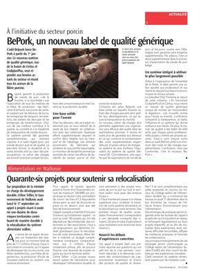Quarante-six projets pour soutenir sa relocalisation Quarante-six projets pour soutenir sa relocalisation