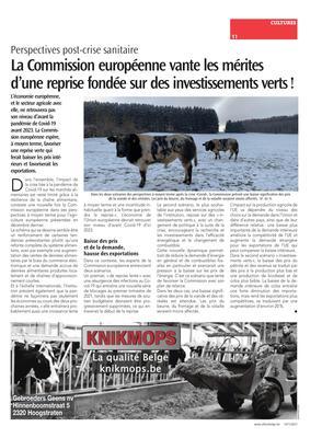La Commission européenne vante les mérites d’une reprise fondée sur des investissements verts! La Commission européenne vante les mérites d’une reprise fondée sur des investissements verts!
