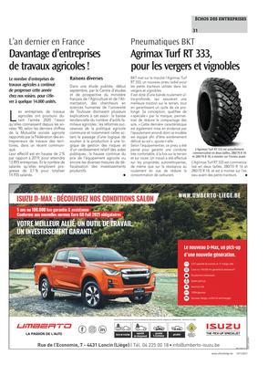 Agrimax Turf RT 333, pour les vergers et vignobles Agrimax Turf RT 333, pour les vergers et vignobles