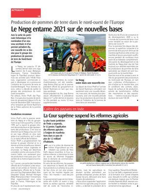 La Cour suprême suspend les réformes agricoles La Cour suprême suspend les réformes agricoles