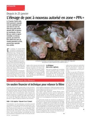 Un soutien financier et technique pour relancer la filière Un soutien financier et technique pour relancer la filière