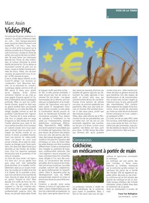 Colchicine, un médicament à portée de main Colchicine, un médicament à portée de main