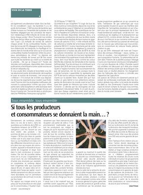 Si tous les producteurs et consommateurs se donnaient la main…? Si tous les producteurs et consommateurs se donnaient la main…?