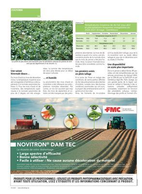 Des apports à raisonner en fonction de la parcelleet du précédent Des apports à raisonner en fonction de la parcelleet du précédent