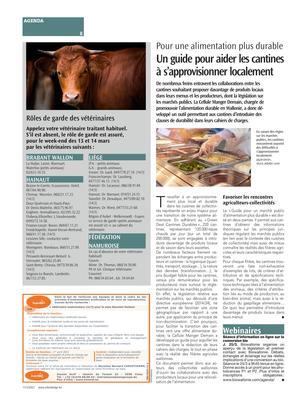 Un guide pour aider les cantines à s’approvisionner localement Un guide pour aider les cantines à s’approvisionner localement