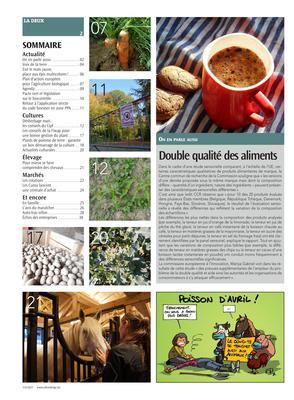 Double qualité des aliments Double qualité des aliments