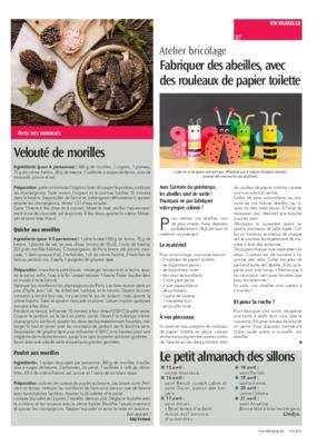 Fabriquer des abeilles, avec des rouleaux de papier toilette Fabriquer des abeilles, avec des rouleaux de papier toilette
