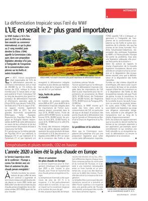 L’UE en serait le 2e plus grand importateur L’UE en serait le 2e plus grand importateur