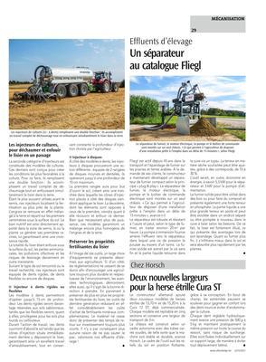 Un séparateurau catalogue Fliegl Un séparateurau catalogue Fliegl