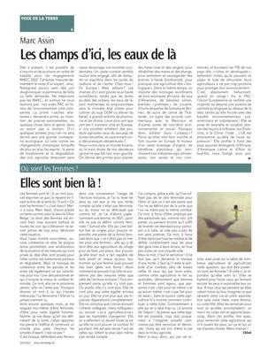 Les champs d’ici, les eaux de là Les champs d’ici, les eaux de là