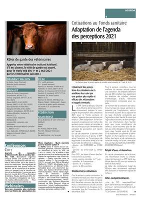 Adaptation de l’agendades perceptions 2021 Adaptation de l’agendades perceptions 2021