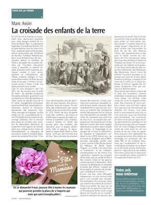 La croisade des enfants de la terre La croisade des enfants de la terre