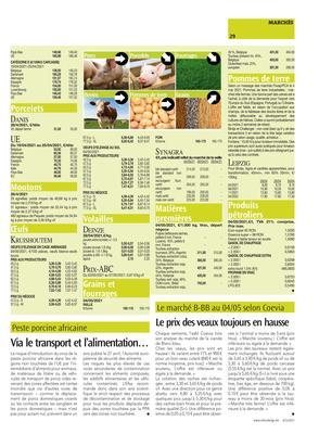 Le prix des veaux toujours en hausse Le prix des veaux toujours en hausse