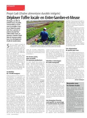 Déployer l’offre locale en Entre-Sambre-et-Meuse Déployer l’offre locale en Entre-Sambre-et-Meuse