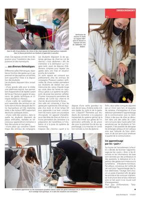 Un outil innovant et moderne pour un apprentissagedes gestes techniqueset de certaines compétences Un outil innovant et moderne pour un apprentissagedes gestes techniqueset de certaines compétences