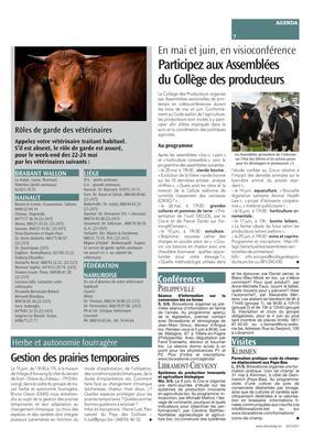 Rôles de garde des vétérinaires Rôles de garde des vétérinaires