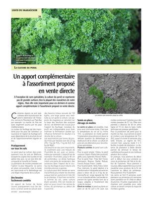 Un apport complémentaire à l’assortiment proposé en vente directe Un apport complémentaire à l’assortiment proposé en vente directe