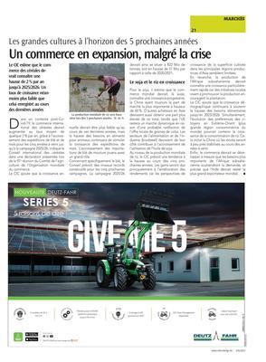 Un commerce en expansion, malgré la crise Un commerce en expansion, malgré la crise