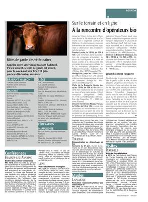 À la rencontre d’opérateurs bio À la rencontre d’opérateurs bio