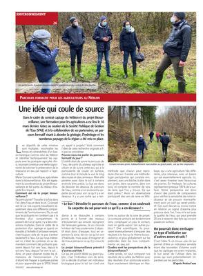Une idée qui coule de source Une idée qui coule de source