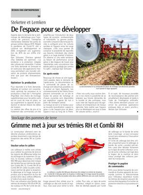 De l’espace pour se développer De l’espace pour se développer