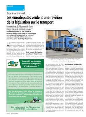 Les eurodéputés veulent une révisionde la législation sur le transport Les eurodéputés veulent une révisionde la législation sur le transport