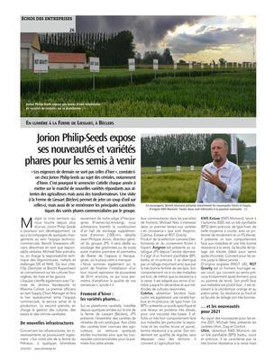Jorion Philip-Seeds exposeses nouveautés et variétés phares pour les semis à venir Jorion Philip-Seeds exposeses nouveautés et variétés phares pour les semis à venir
