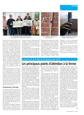 Les principaux points d’attention à la ferme Les principaux points d’attention à la ferme