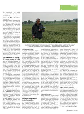 L’évolution variétale etles programmes fongicides sous l’œil attentif du Carah